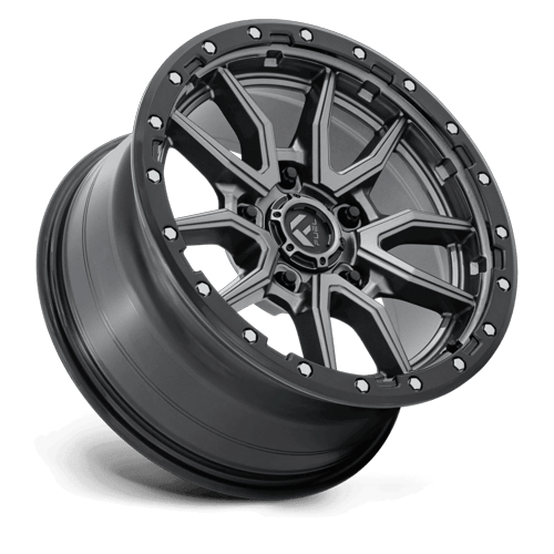 Fuel Off-Road D680 18X9 Matte Gunmetal Black Bead Ring 5x127 +20mm