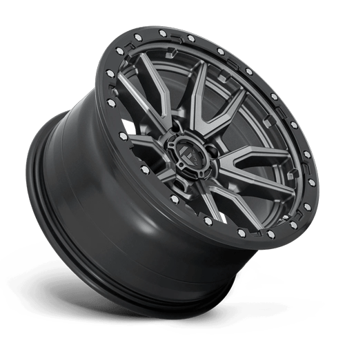 Fuel Off-Road D680 18X9 Matte Gunmetal Black Bead Ring 5x127 -12mm