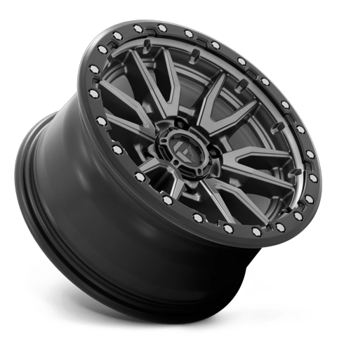 Fuel Off-Road D680 18X9 Matte Gunmetal Black Bead Ring 6x120 +1mm
