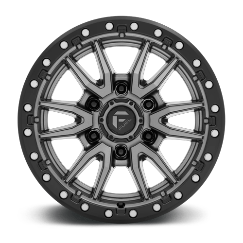 Fuel Off-Road D680 18X9 Matte Gunmetal Black Bead Ring 6x114.3 +20mm