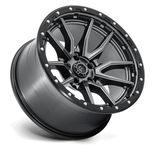 Fuel Off-Road D680 20X10 Matte Gunmetal Black Bead Ring 5x127 -18mm