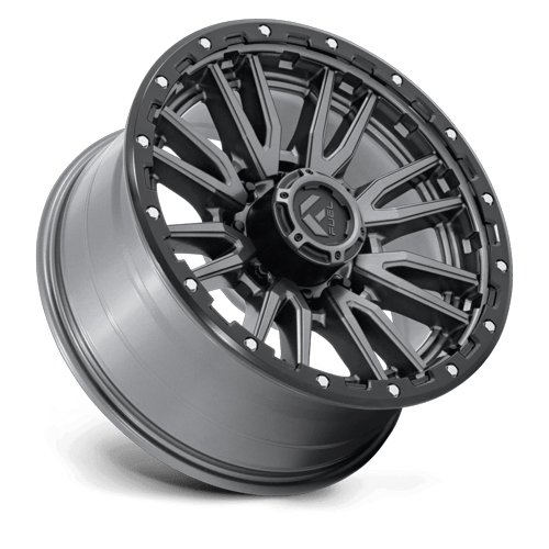 Fuel Off-Road D680 20X9 Matte Gunmetal Black Bead Ring 8x180 +1mm
