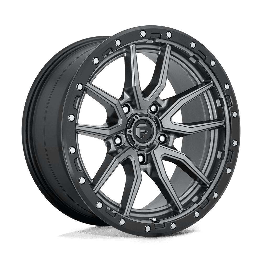 Fuel Off-Road D680 20X9 Matte Gunmetal Black Bead Ring 5x139.7 +1mm