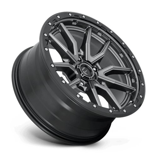 Fuel Off-Road D680 20X9 Matte Gunmetal Black Bead Ring 5x139.7 +1mm