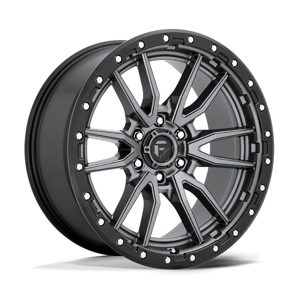 Fuel Off-Road D680 20X9 Matte Gunmetal Black Bead Ring 6x139.7 +20mm