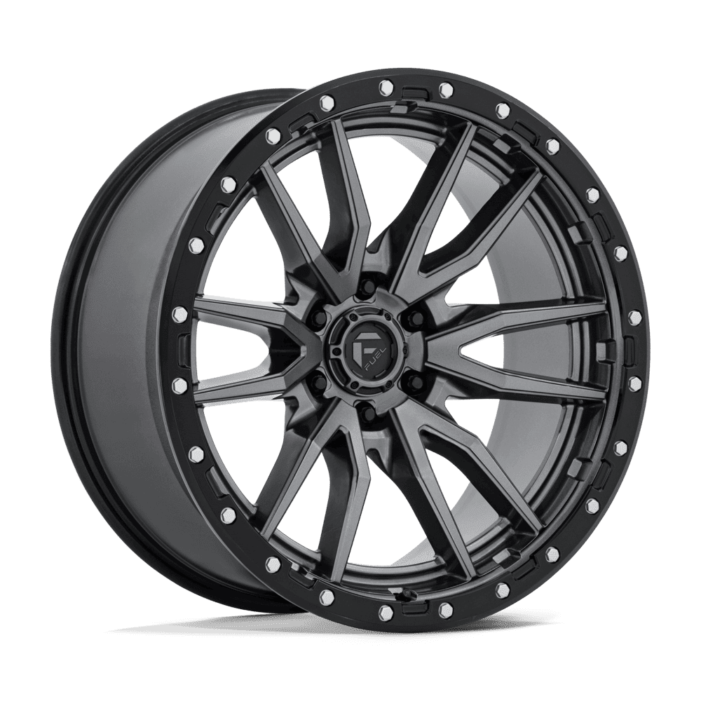 Fuel Off-Road D680 22X10 Matte Gunmetal Black Bead Ring 6x135 -13mm