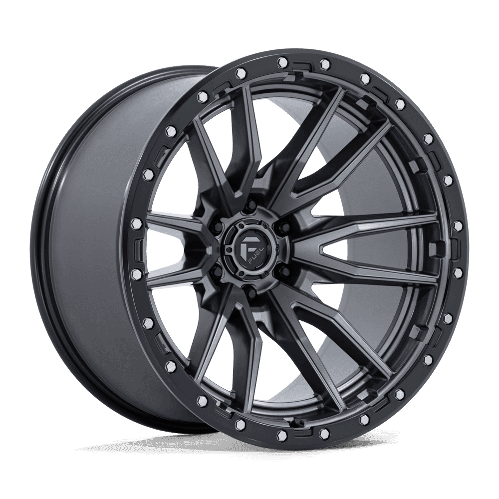 Fuel Off-Road D680 22X12 Matte Gunmetal Black Bead Ring 6x139.7 -44mm