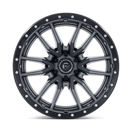 Fuel Off-Road D680 22X12 Matte Gunmetal Black Bead Ring 6x139.7 -44mm