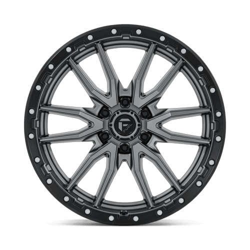 Fuel Off-Road D680 22X9 Matte Gunmetal Black Bead Ring 6x135 +20mm