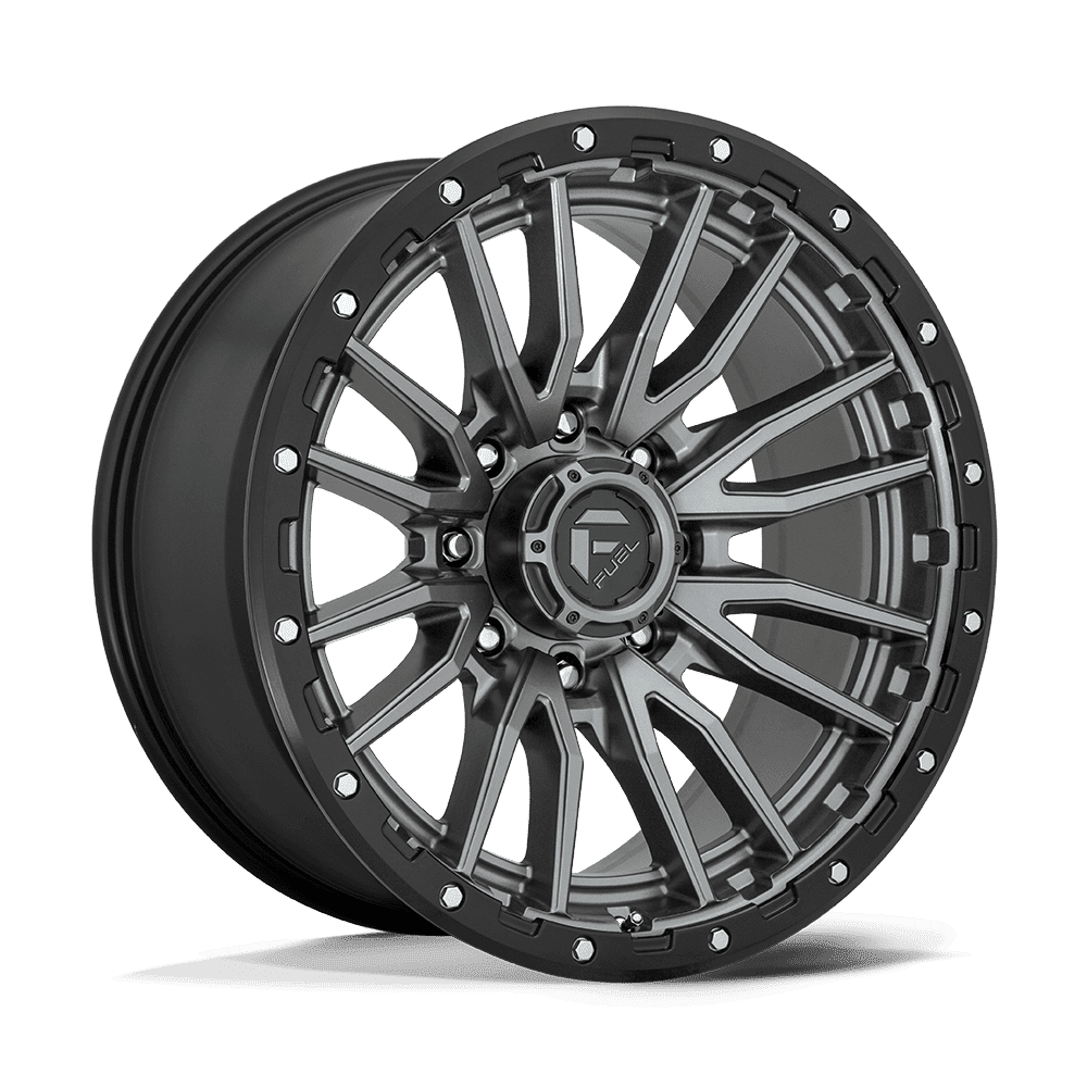 Fuel Off-Road D680 22X10 Matte Gunmetal Black Bead Ring 8x180 -18mm