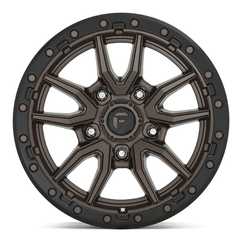 Fuel Off-Road D681 18X9 Matte Bronze Black Bead Ring 5x127 -12mm