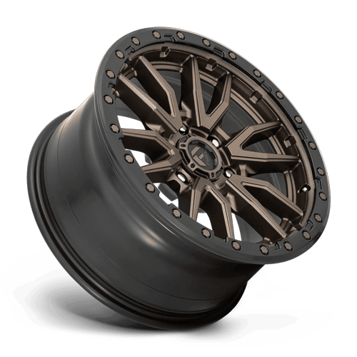 Fuel Off-Road D681 18X9 Matte Bronze Black Bead Ring 6x139.7 +20mm