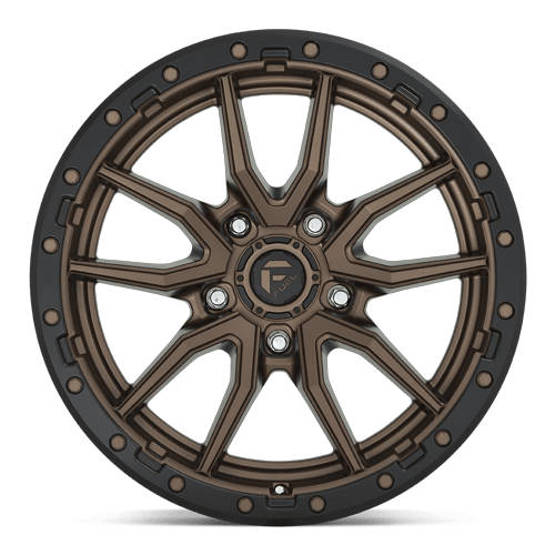 Fuel Off-Road D681 20X9 Matte Bronze Black Bead Ring 5x127 +1mm