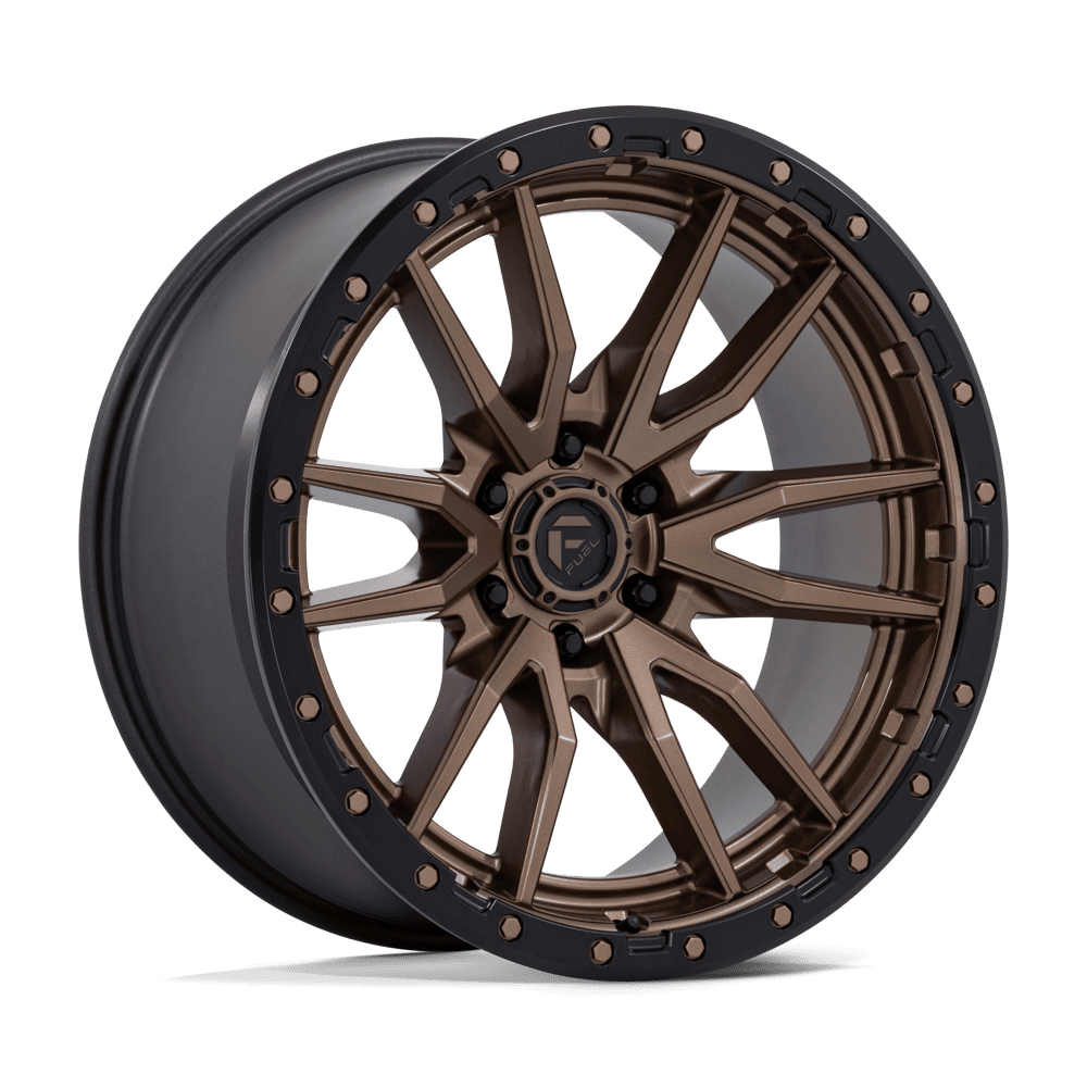Fuel Off-Road D681 22X10 Matte Bronze Black Bead Ring 6x135 -13mm