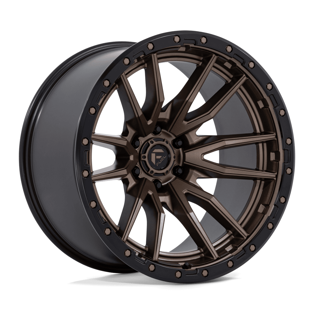 Fuel Off-Road D681 22X12 Matte Bronze Black Bead Ring 6x139.7 -44mm