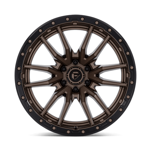 Fuel Off-Road D681 22X12 Matte Bronze Black Bead Ring 6x139.7 -44mm