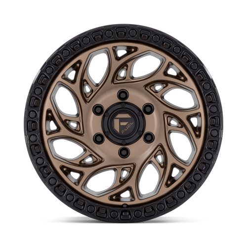 Fuel Off-Road D841 15X8 Bronze W/ Black Ring 6x139.7 -19mm