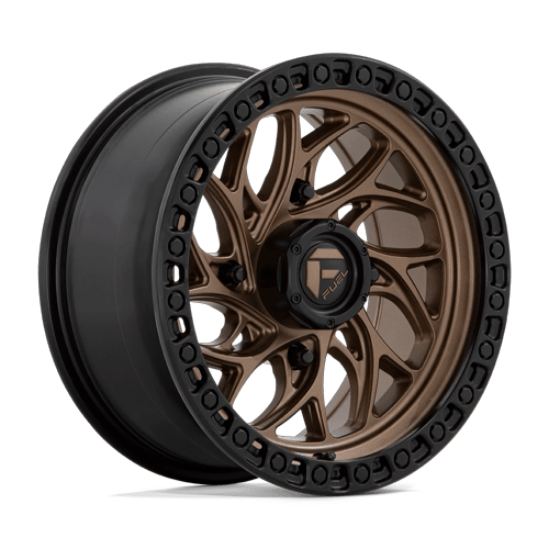 Fuel Off-Road Aluminum Wheels 15X7 Runner Utv D777 Bronze W/ Black Ring