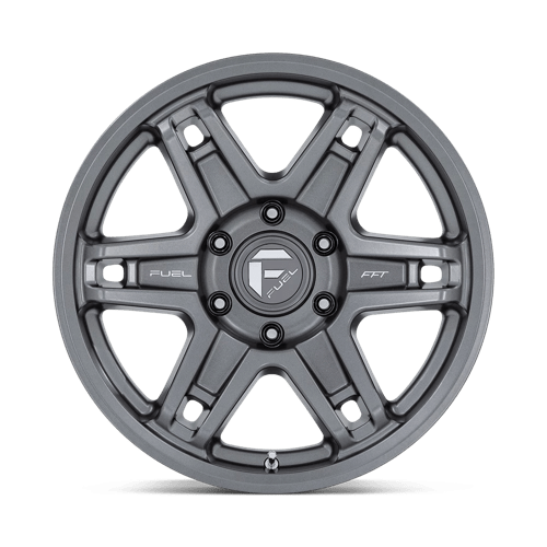 Fuel Off-Road Aluminum Wheels 17X9 Slayer D838 Matte Gunmetal
