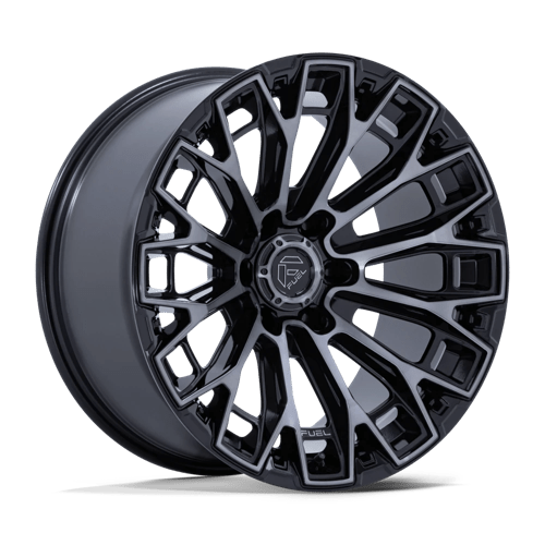 Fuel Off-Road Aluminum Wheels 20X9 Trax FC882 Gloss Black W/ Machined Dark Tint Face