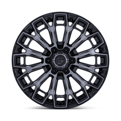 Fuel Off-Road Aluminum Wheels 20X9 Trax FC882 Gloss Black W/ Machined Dark Tint Face
