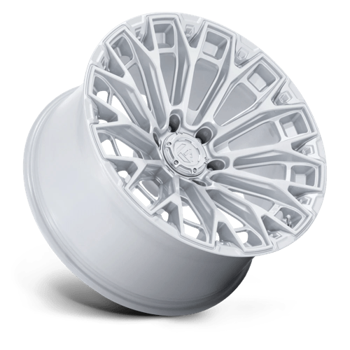 Fuel Off-Road Aluminum Wheels 17X9 Trax FC882 Gloss Silver W/ Machined Face