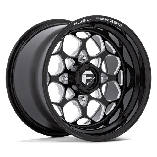 Fuel Off-Road Aluminum Wheels 15X10 Scepter Utv FV400 Gloss Black Milled