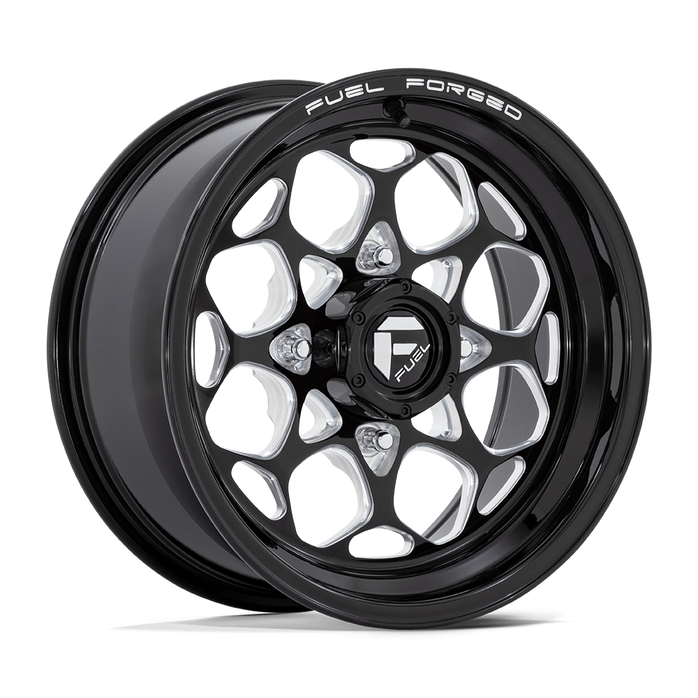 Fuel Off-Road Aluminum Wheels 15X7 Scepter Utv FV400 Gloss Black Milled