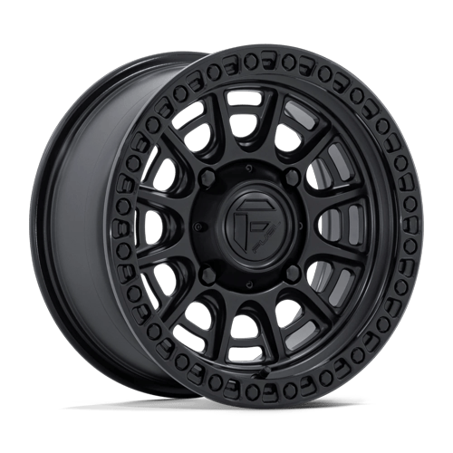 Fuel Off-Road Aluminum Wheels 15X7 Cycle Utv FV832 Matte Black W/ Gloss Black Lip