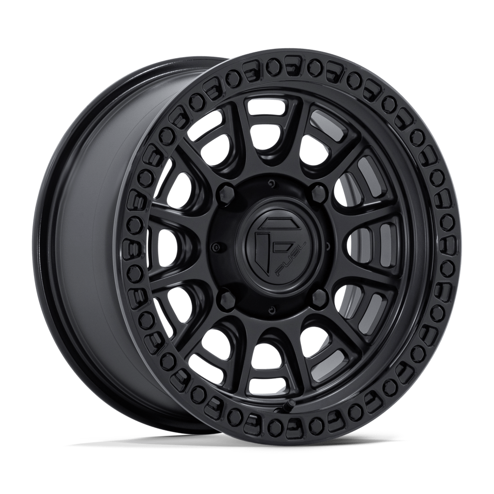 Fuel Off-Road D832 15X7 Matte Black W/ Gloss Black Lip 4x110 +10mm
