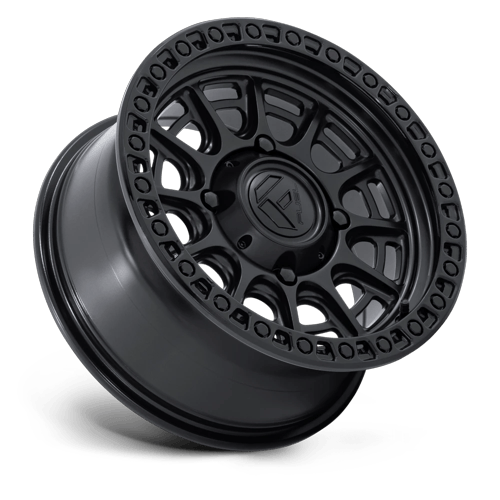Fuel Off-Road Aluminum Wheels 15X7 Cycle Utv FV832 Matte Black W/ Gloss Black Lip