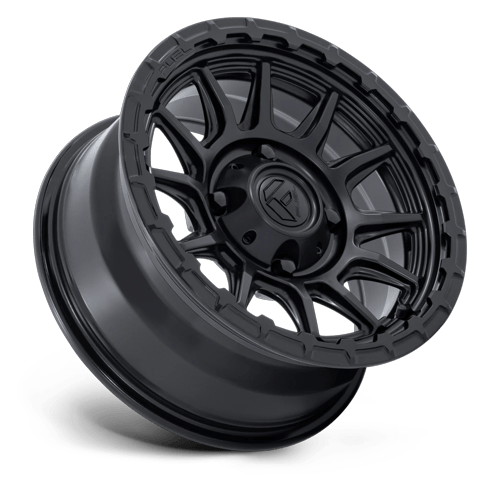 Fuel Off-Road D866 15X7 Matte Black W/ Gloss Black Lip 6x139.7 +38mm