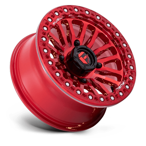 Fuel Off-Road Aluminum Wheels 15X7 Rincon Utv Beadlock FV125 Candy Red