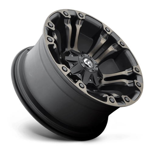 Fuel Off-Road D569 20X9 Matte Black Double Dark Tint 8x165.1 +20mm