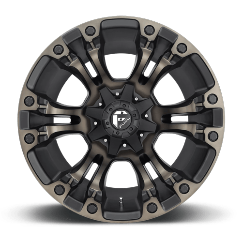 Fuel Off-Road D569 20X10 Matte Black Double Dark Tint 8x165.1 -18mm