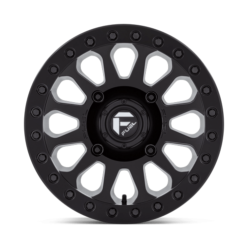 Fuel Off-Road Aluminum Wheels 14X7 Vector Utv Beadlock D920 Matte Black
