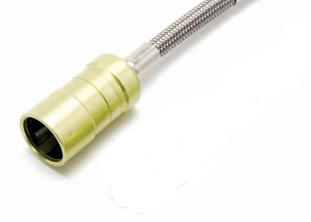 McLeod Line Steel Braided Qwik Disconnect Female To An4F 11in Long - 139203-11
