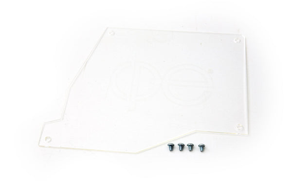 cp-e αIntake™ Focus ST Spare Airbox Cover RS Plexiglass for 2013-2018 Ford Focus ST - front view