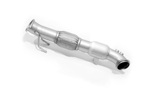cp-e QKspl™ Ford Focus ST Catted Downpipe for 2013-2018 Ford Focus ST - front view