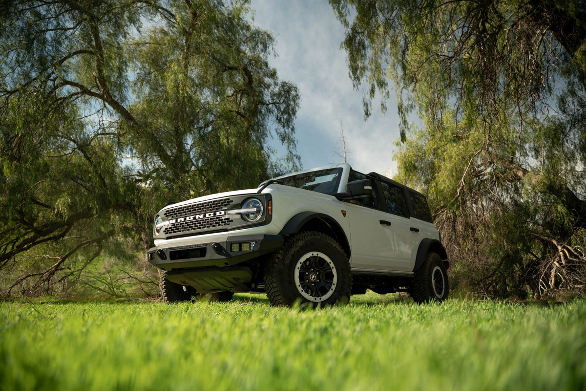 DV8 Offroad - 2021-2026 Ford Bronco | OE Plus Series Front Bumper V2 - FBBR-06