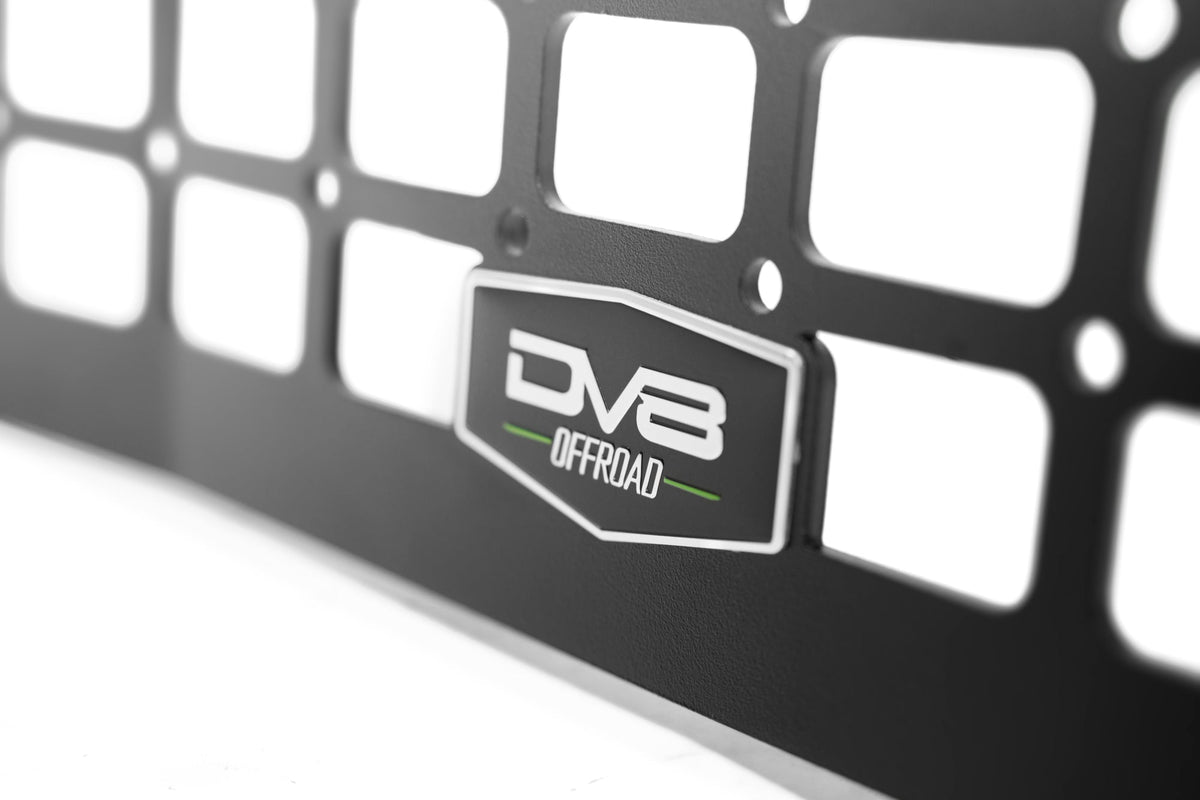 DV8 Offroad - 2015-2020 Ford F-150 & 2017-2021 F-250/350 | Center Console Molle Panels & Device Mount - CCFF-01