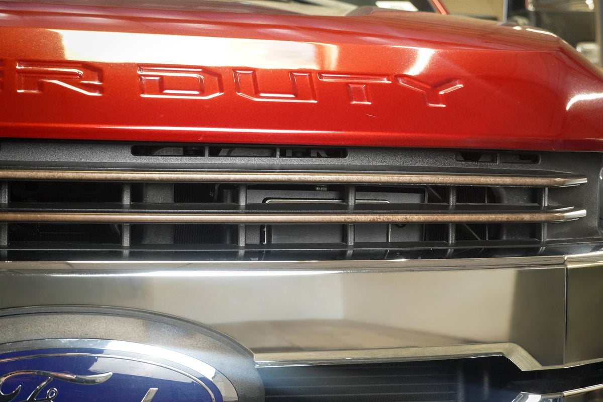 DV8 Offroad - 2015-2020 Ford F-150 & Raptor, 2017-2026 Super Duty ACC Relocation Bracket - ABFF-02