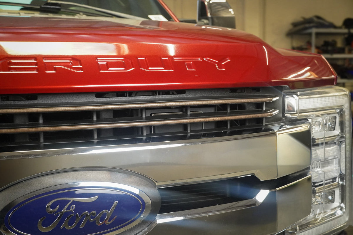 DV8 Offroad - 2015-2020 Ford F-150 & Raptor, 2017-2026 Super Duty ACC Relocation Bracket - ABFF-02
