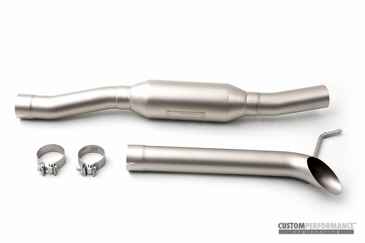 cp-e Austenite™ Ford Mustang EcoBoost Race Exhaust Single Exit System