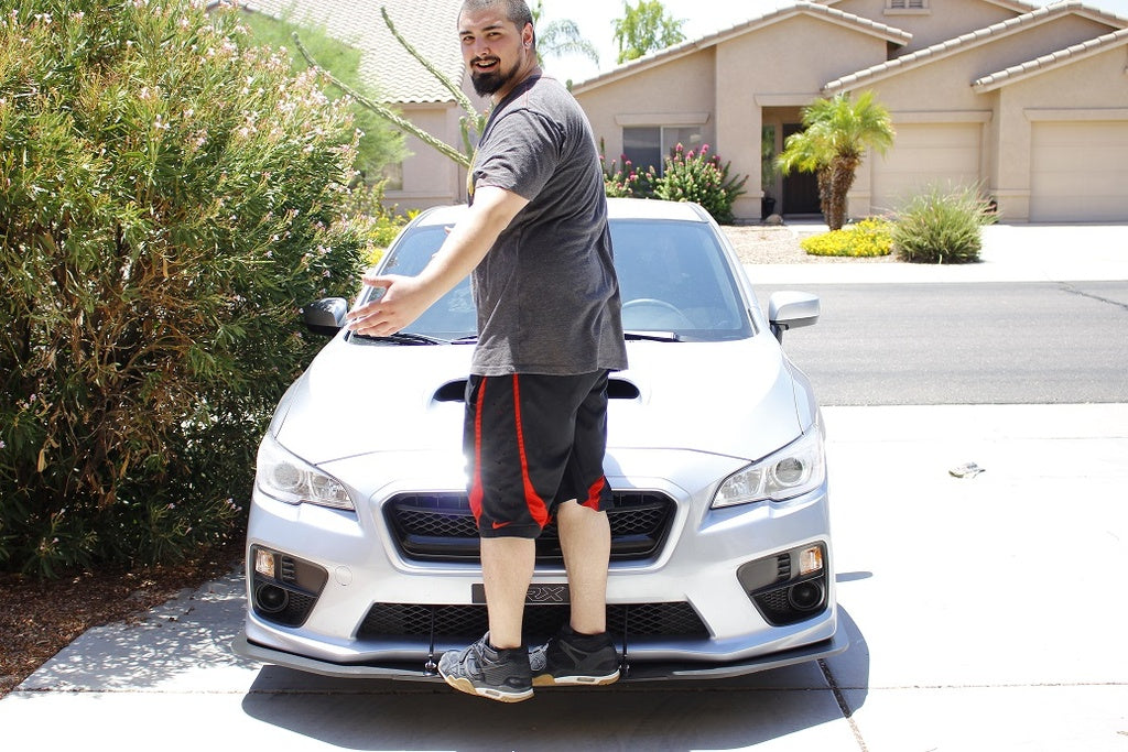Verus Engineering - EJ25 Subaru WRX and WRX STI 2015-2020 - Street Front Splitter