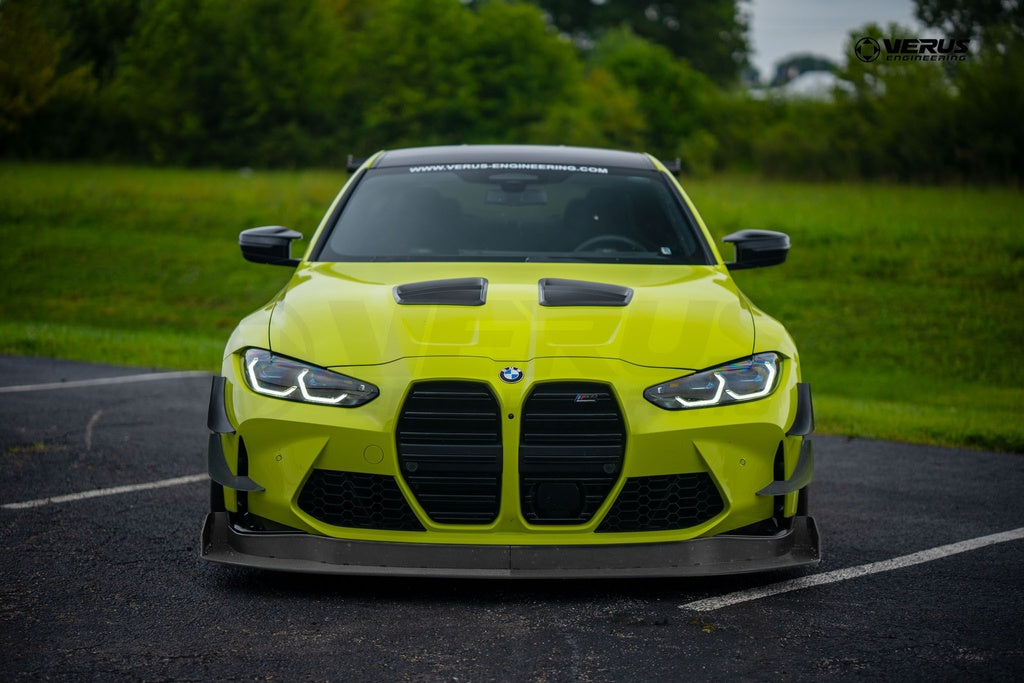 Verus - Front Splitter Endplates - G80 BMW M3, G82 BMW M4 - A0658A