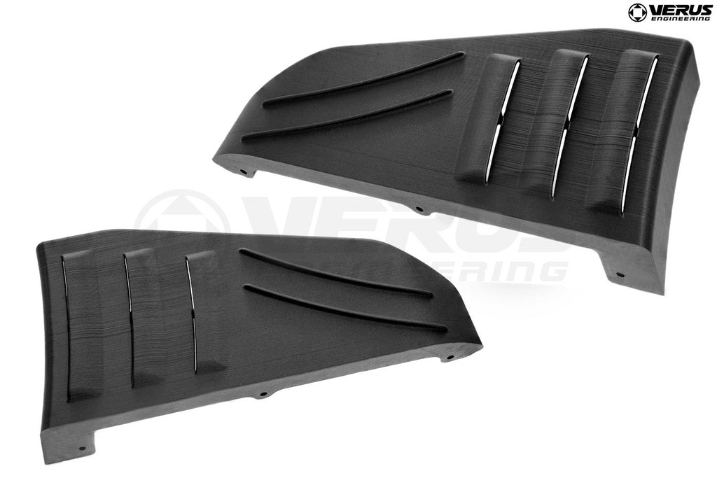 Verus - Front Splitter Endplates - G87 BMW M2 - A0613A
