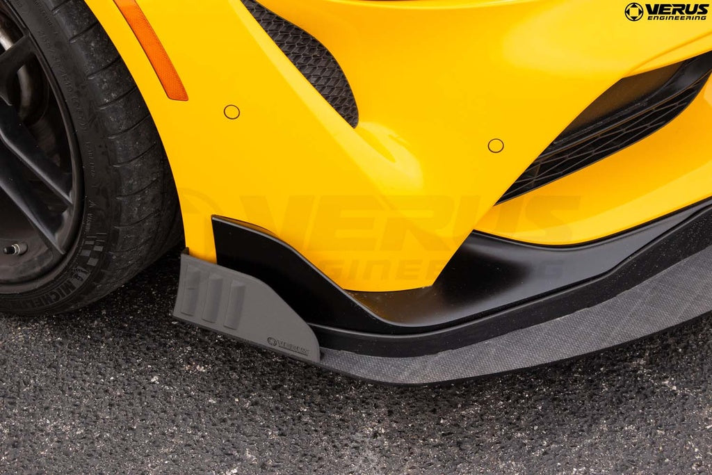Verus - Front Splitter Endplates, Standard Front Splitter - Toyota Supra - A0505A