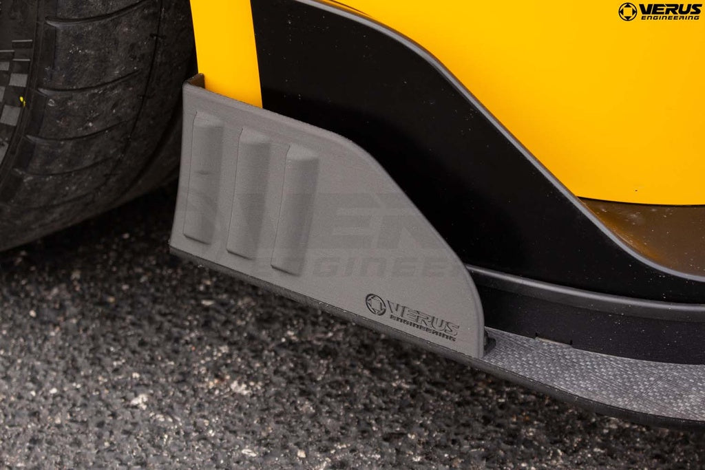 Verus - Front Splitter Endplates, Standard Front Splitter - Toyota Supra - A0505A