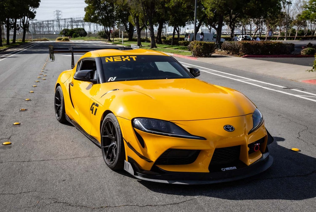 Verus - Front Splitter Endplates, Standard Front Splitter - Toyota Supra - A0505A
